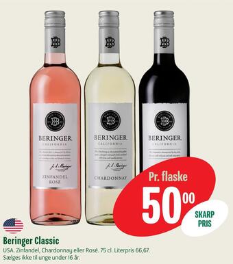 Min Købmand Beringer classic tilbud