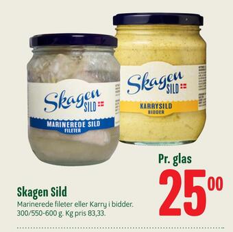 Min Købmand Skagen sild tilbud