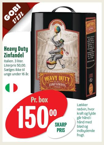 Min Købmand Heavy duty zinfandel tilbud