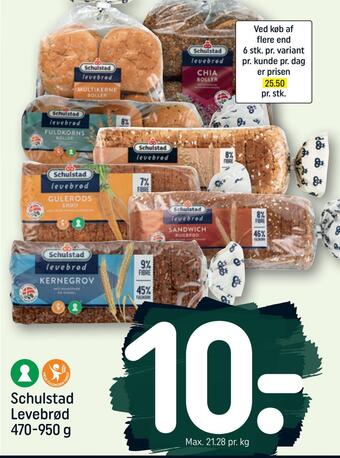 REMA 1000 Schulstad levebrød tilbud