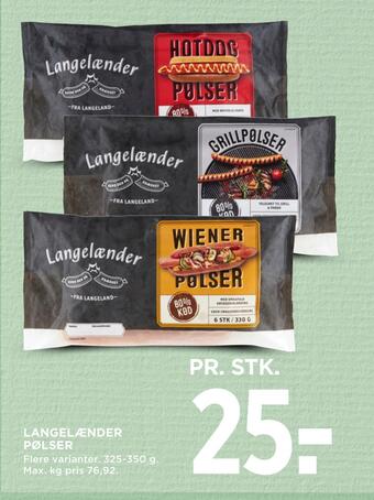 Langelænder pølser