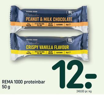 Rema 1000 proteinbar