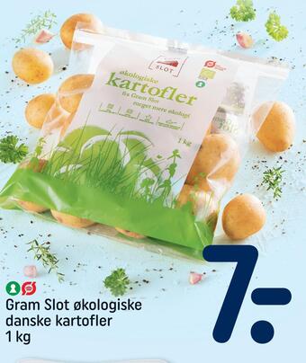 REMA 1000 Gram slot økologiske danske kartofler tilbud