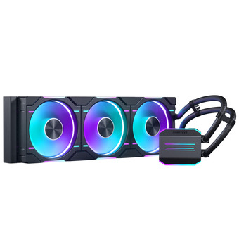 Phanteks glacier one 360d30 drgb køler (sort)