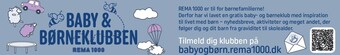 REMA 1000 Baby & børneklubben tilbud