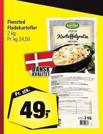 Calle Flensted flødekartofler 2 kg tilbud