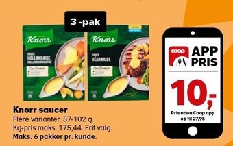 SuperBrugsen Knorr saucer tilbud