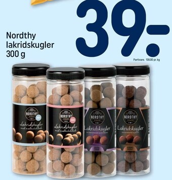 REMA 1000 Nordthy lakridskugler tilbud