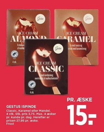 MENY Gestus ispinde tilbud