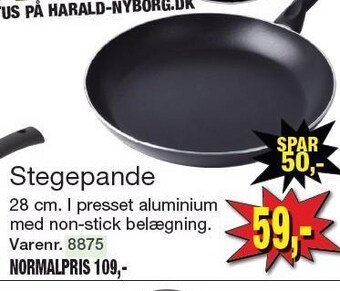 Harald Nyborg Stegepande tilbud