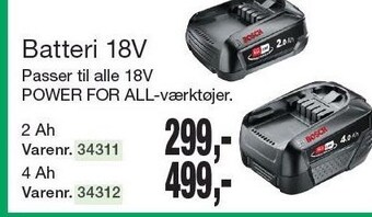Batteri 18v