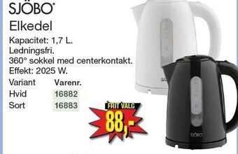 Harald Nyborg Elkedel tilbud
