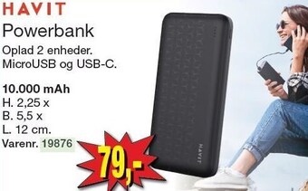 Harald Nyborg Powerbank tilbud