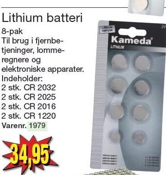 Harald Nyborg Lithium batteri tilbud