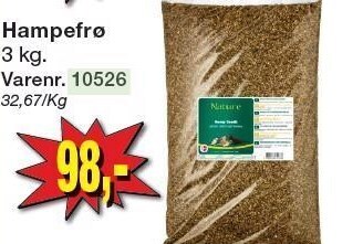 Harald Nyborg Hampefrø tilbud
