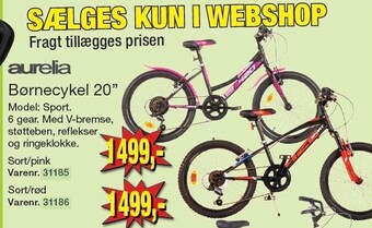 Harald Nyborg Børnecykel 20 tilbud