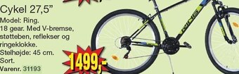 Harald Nyborg Cykel 27,5 tilbud
