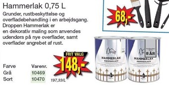 Harald Nyborg Droppen hammerlak 0,75 l tilbud