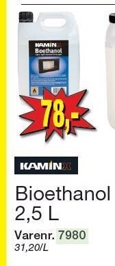 Harald Nyborg Bioethanol 2,5 l tilbud