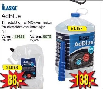 Harald Nyborg Alaska adblue tilbud