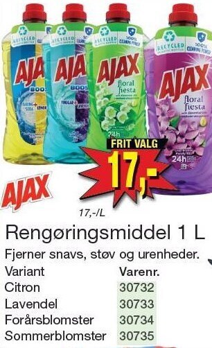 Harald Nyborg Rengøringsmiddel 1 l tilbud