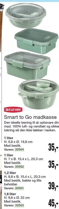 Harald Nyborg Curver smart to go madkasse tilbud
