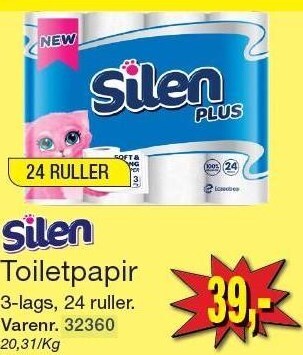 Harald Nyborg Toiletpapir tilbud
