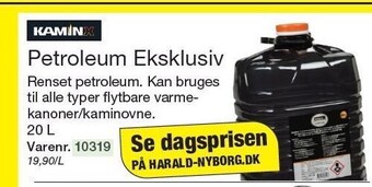 Harald Nyborg Kaminx petroleum eksklusiv tilbud