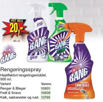 Harald Nyborg Rengøringsspray tilbud