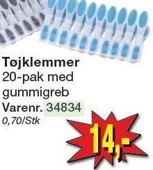 Tøjklemmer