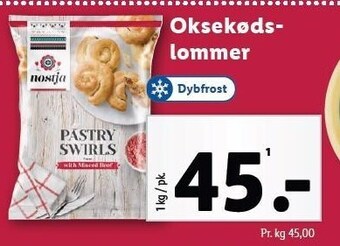 Lidl Oksekødslommer tilbud