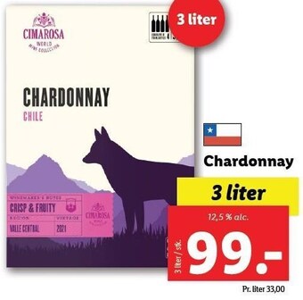 Lidl Chardonnay tilbud