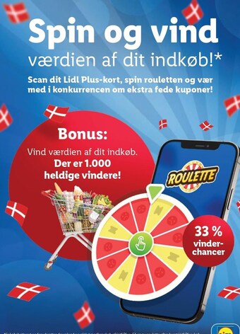 Lidl Spin og vind tilbud