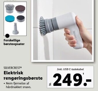 Silvercrest elektrisk rengøringsbørste