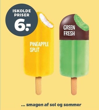 Netto Pineapple split eller green fresh tilbud