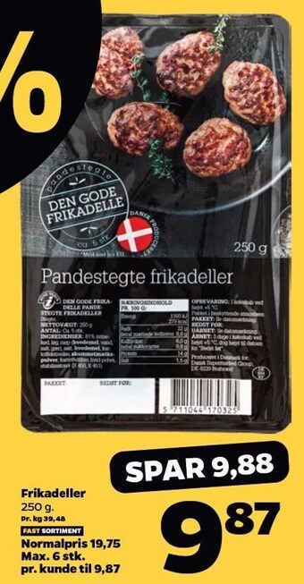 Netto Frikadeller tilbud