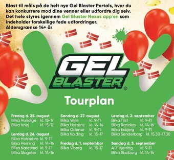 Bilka Gel blaster tilbud