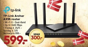 Bilka Tp-link archer ax55 router tilbud