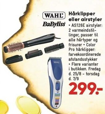 Bilka Hårklipper eller airstyler tilbud