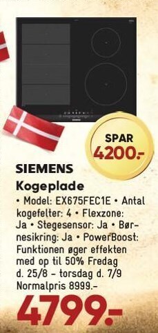 Bilka Kogeplade tilbud