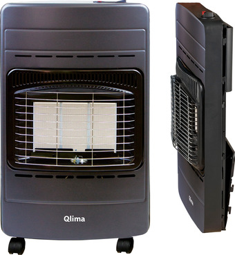 Johannes Fog Qlima gasovn gh142rv foldbar 4200w uden gasregulator varmer op til 54m2 tilbud