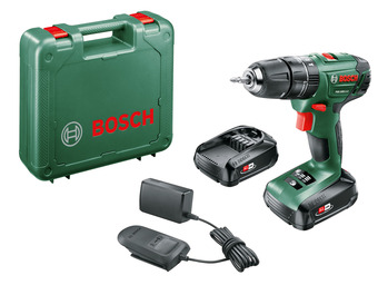 Johannes Fog Bosch 18v slagboremaskine psb 1800 2x1.5ah og lader tilbud