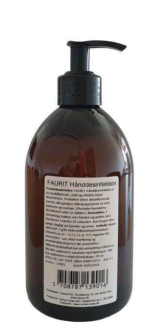 Hånddesinfektion 500ml faurit