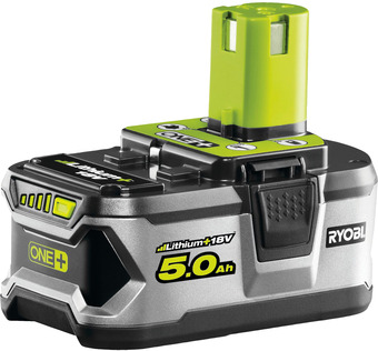 Johannes Fog Ryobi one+ 5,0ah batteri rb18l50 18v tilbud