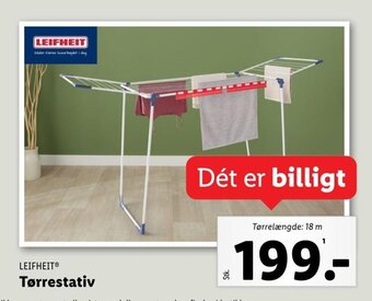 Lidl LEIFHEITⓇ Tørrestativ tilbud
