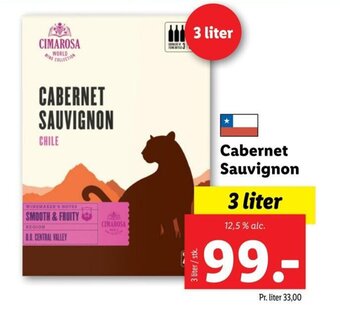 Lidl Cabernet Sauvignon tilbud