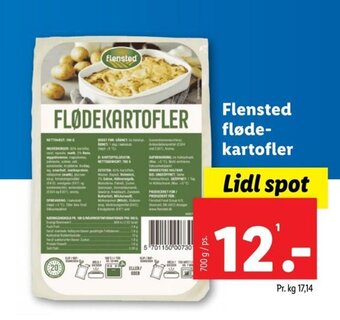 Lidl Flensted fløde-kartofler tilbud