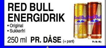 ABC Lavpris RED BULL ENERGIDRIK tilbud