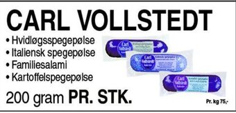 ABC Lavpris CARL VOLLSTEDT tilbud