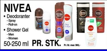 ABC Lavpris NIVEA • Deodoranter • Shower Gel tilbud